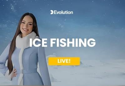 United Kigdom - ice fishing demo